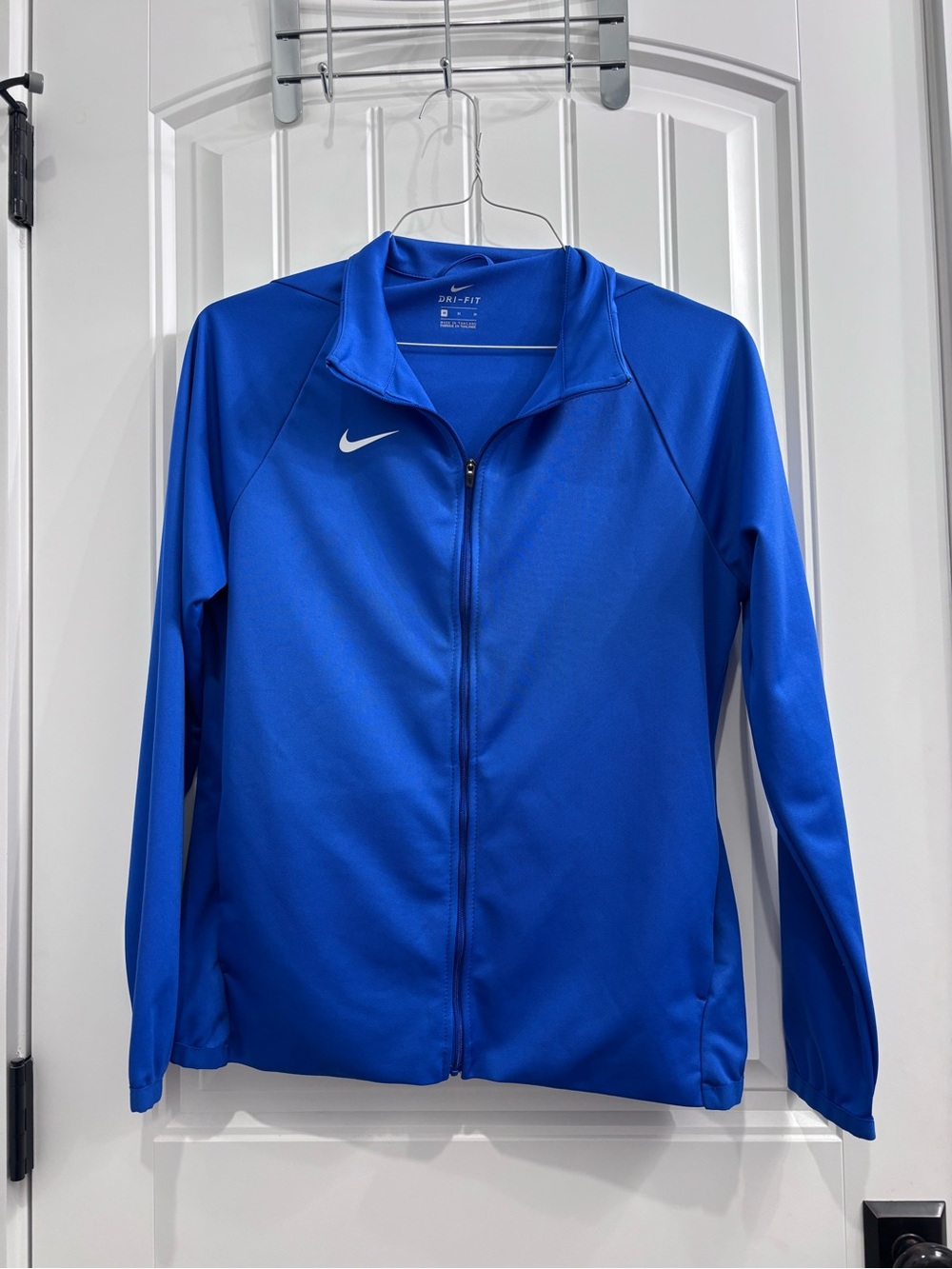 Nike Dri-FIT Full-Zip Training Jacket - Royal Blue